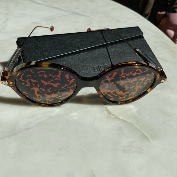 Dior Red and Black Sunglasses main image 12